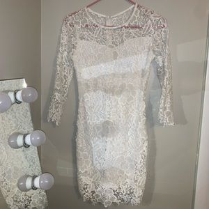 White Lace Dress